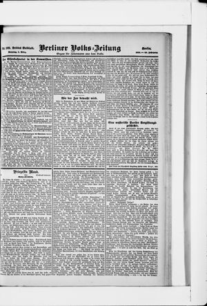 Berliner Volkszeitung vom 05.03.1905