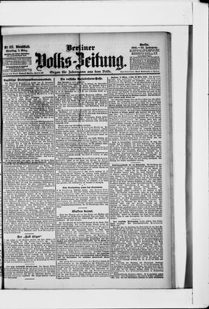 Berliner Volkszeitung vom 07.03.1905