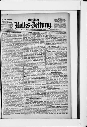 Berliner Volkszeitung vom 11.03.1905