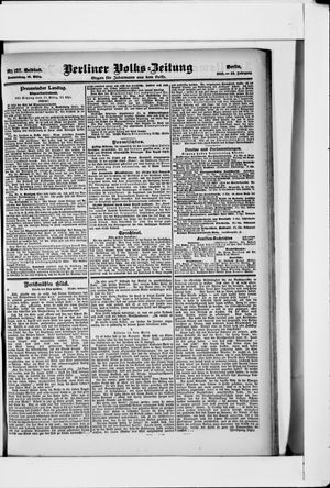 Berliner Volkszeitung vom 16.03.1905