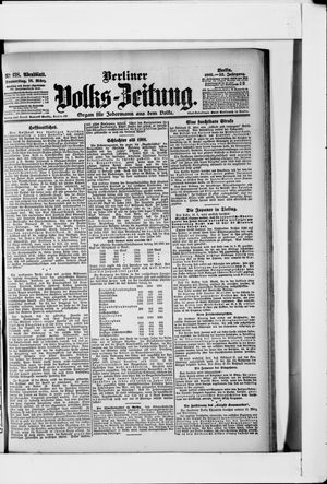 Berliner Volkszeitung vom 16.03.1905