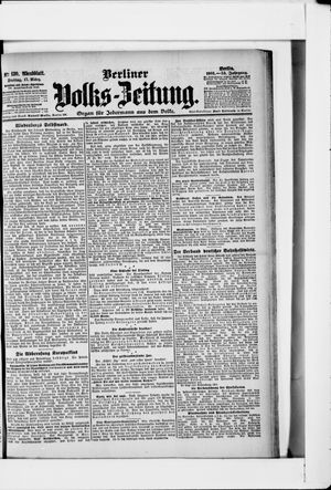 Berliner Volkszeitung vom 17.03.1905