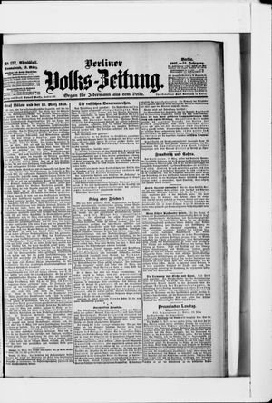 Berliner Volkszeitung vom 18.03.1905