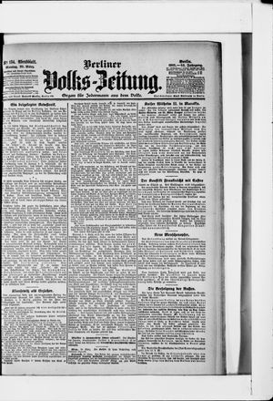 Berliner Volkszeitung vom 20.03.1905