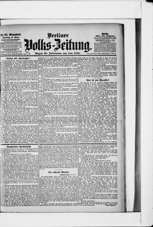 Berliner Volkszeitung vom 21.03.1905