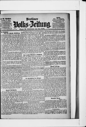 Berliner Volkszeitung vom 21.03.1905