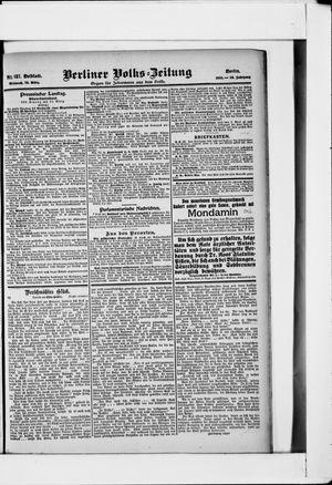 Berliner Volkszeitung on Mar 22, 1905