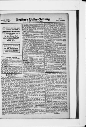 Berliner Volkszeitung vom 25.03.1905