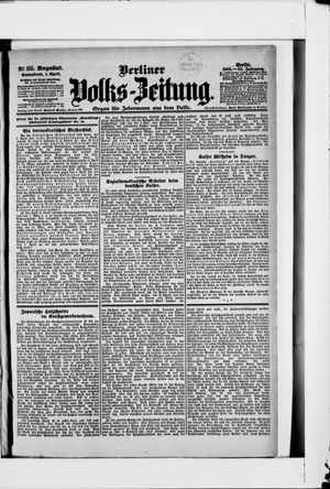 Berliner Volkszeitung vom 01.04.1905