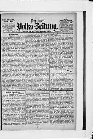 Berliner Volkszeitung vom 07.04.1905