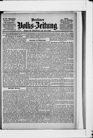 Berliner Volkszeitung vom 08.04.1905