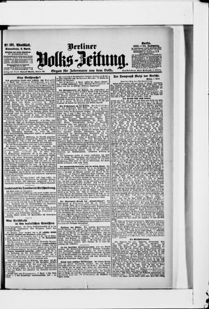 Berliner Volkszeitung vom 08.04.1905