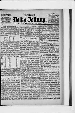 Berliner Volkszeitung on Apr 13, 1905