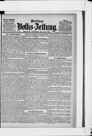Berliner Volkszeitung vom 18.04.1905