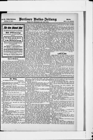Berliner Volkszeitung vom 23.04.1905