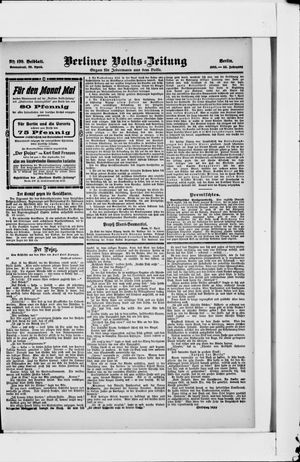 Berliner Volkszeitung vom 29.04.1905