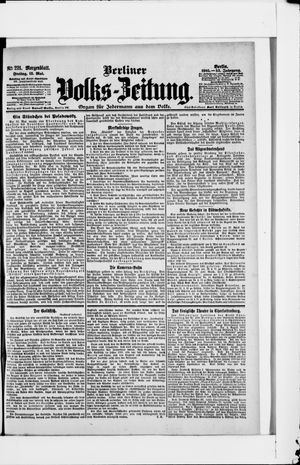 Berliner Volkszeitung vom 12.05.1905