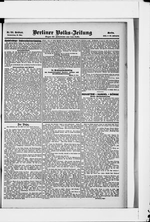 Berliner Volkszeitung vom 18.05.1905
