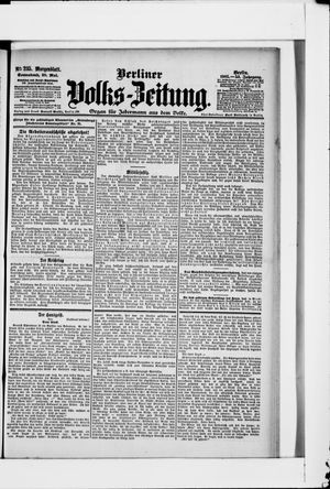 Berliner Volkszeitung vom 20.05.1905
