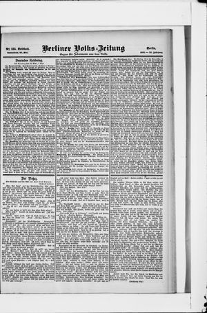 Berliner Volkszeitung vom 20.05.1905