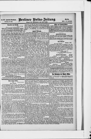 Berliner Volkszeitung vom 21.05.1905