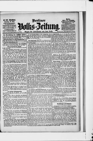 Berliner Volkszeitung on May 30, 1905