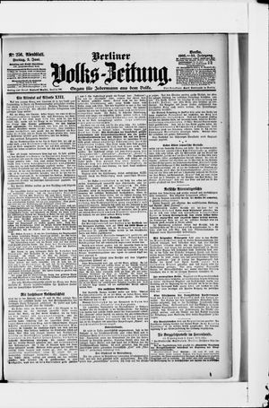 Berliner Volkszeitung vom 02.06.1905