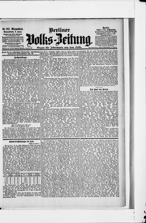 Berliner Volkszeitung vom 03.06.1905