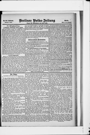 Berliner Volkszeitung vom 09.06.1905