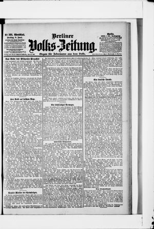 Berliner Volkszeitung vom 09.06.1905