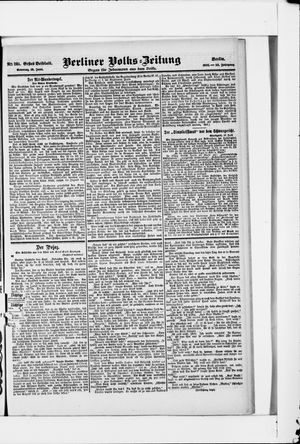 Berliner Volkszeitung vom 18.06.1905