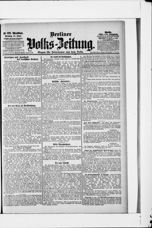 Berliner Volkszeitung vom 19.06.1905