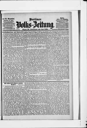 Berliner Volkszeitung vom 20.06.1905