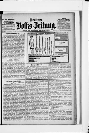 Berliner Volkszeitung vom 23.06.1905