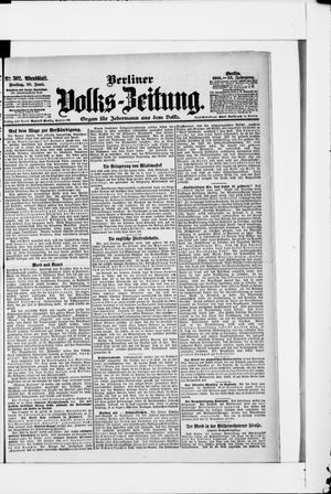 Berliner Volkszeitung vom 30.06.1905
