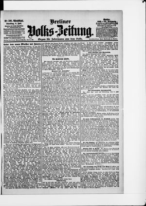 Berliner Volkszeitung vom 04.07.1905