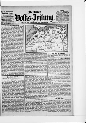 Berliner Volkszeitung vom 06.07.1905