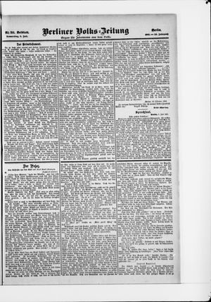 Berliner Volkszeitung on Jul 6, 1905