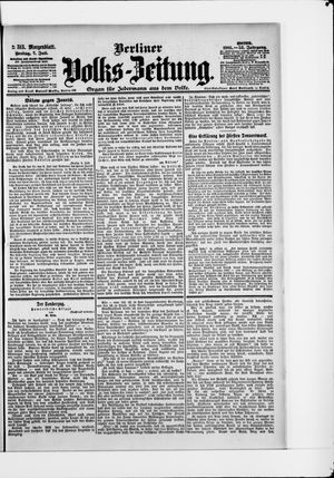 Berliner Volkszeitung vom 07.07.1905