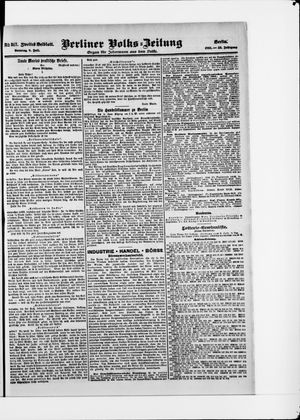 Berliner Volkszeitung vom 09.07.1905