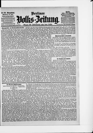 Berliner Volkszeitung vom 12.07.1905