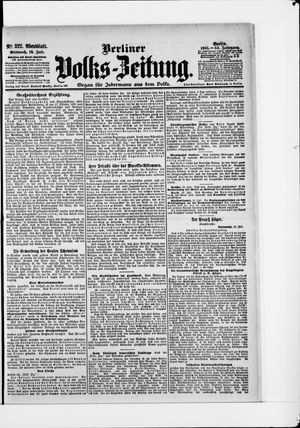 Berliner Volkszeitung on Jul 12, 1905