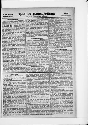 Berliner Volkszeitung vom 13.07.1905