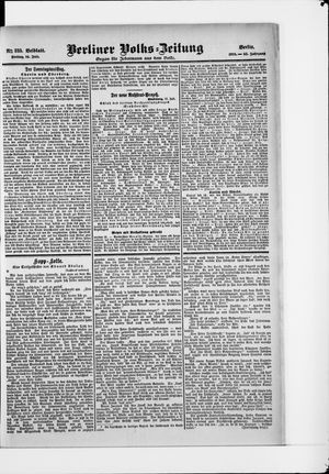 Berliner Volkszeitung vom 14.07.1905