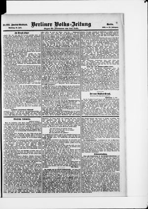 Berliner Volkszeitung vom 16.07.1905