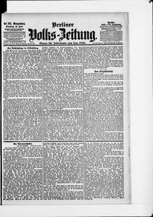 Berliner Volkszeitung vom 18.07.1905