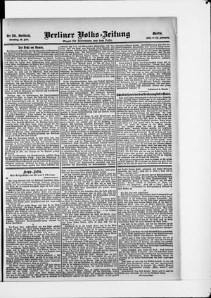 Berliner Volkszeitung vom 18.07.1905