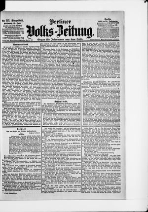Berliner Volkszeitung vom 19.07.1905
