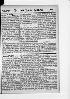 Berliner Volkszeitung on Jul 19, 1905