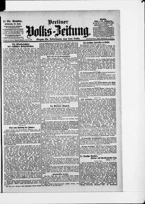 Berliner Volkszeitung vom 19.07.1905